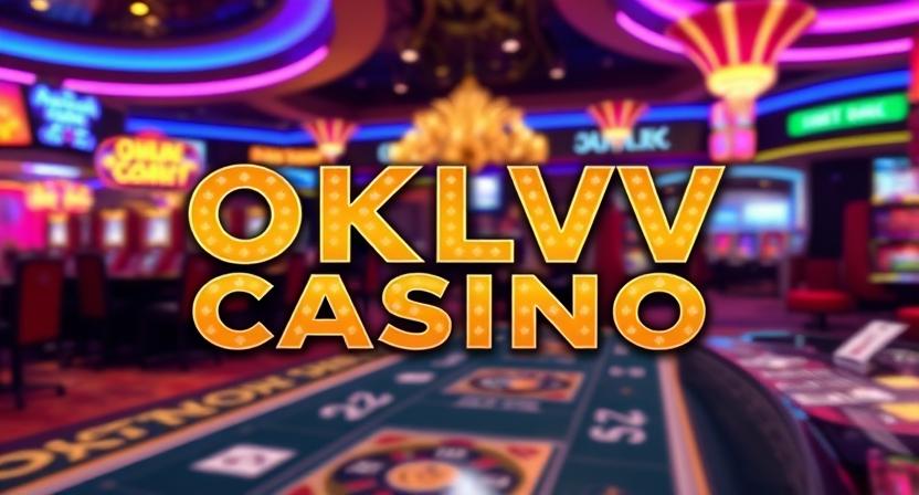 Live dealers and slot thrills at OKLVV casino
